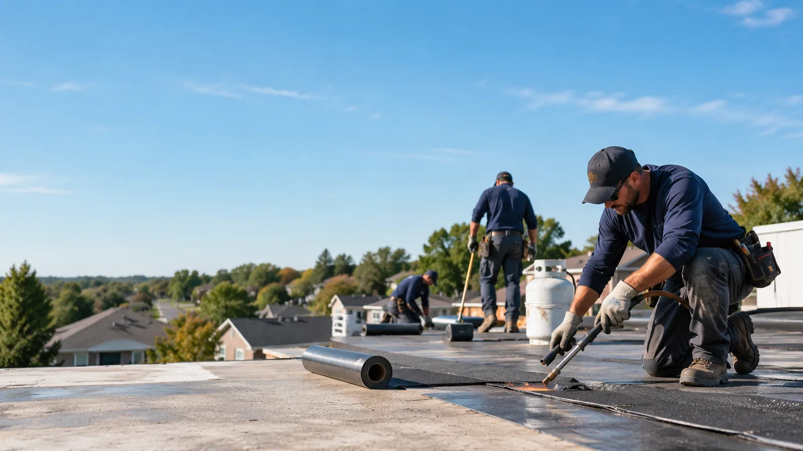 Flat Roof Leak Repair providers in Hoople, ND